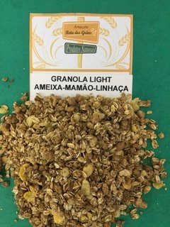 GRANOLA LIGHT AMEIXA, MAMÃO E LINHAÇA - 100g