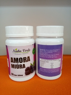 AMORA MIÚRA - NINHO VERDE 60 CAPSÚLAS DE 500mg