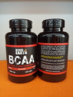 BCAA - REI TERRA/KING EARTH 120 CAPSÚLAS DE 3000mg