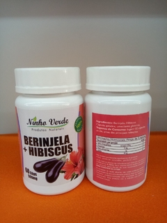 BERINJELA + HIBISCUS - NINHO VERDE 60 CAPSÚLAS DE 500mg