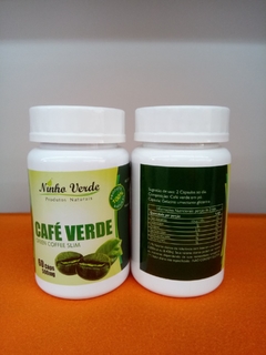 CAFÉ VERDE - NINHO VERDE 60 CAPSÚLAS DE 500mg