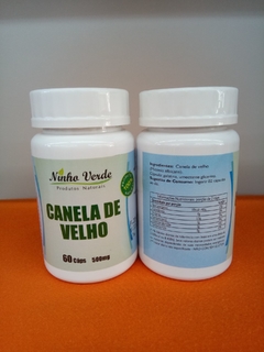 CANELA DE VELHO - NINHO VERDE 60 CAPSÚLAS DE 500mg