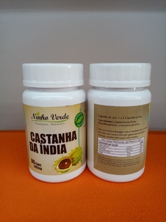 CASTANHA DA ÍNDIA - NINHO VERDE 60 CAPSÚLAS DE 500mg