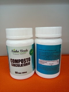 COMPOSTO CIRCULATÓRIO - NINHO VERDE 60 CAPSÚLAS DE 500mg