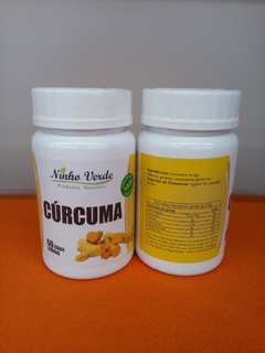 CÚRCUMA - NINHO VERDE 60 CAPSÚLAS DE 500mg