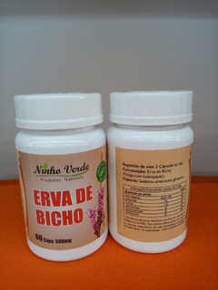 ERVA DE BICHO - NINHO VERDE 60 CAPSÚLAS DE 500mg