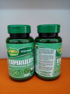 ESPIRULIFE - UNILIFE 60 CAPSÚLAS DE 500mg