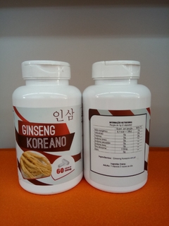 GINSENG KOREANO - E.P.A NATURAIS 60 CAPSÚLAS DE 500mg