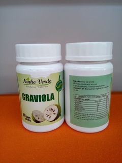 GRAVIOLA - NINHO VERDE 60 CAPSÚLAS DE 500mg