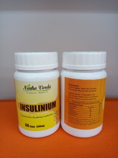 INSULINIUM - NINHO VERDE 60 CAPSÚLAS DE 500mg