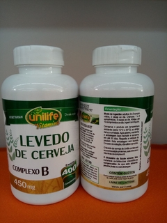 LEVEDO DE CERVEJA - UNILIFE 400 COMPRIMIDOS DE 450mg