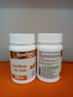 LECITINA DE SOJA - APISNUTRI 60 CAPSÚLAS DE 500mg