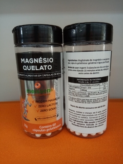 MAGNÉSIO QUELATO - MEISSEN 60 CAPSÚLAS DE 433mg