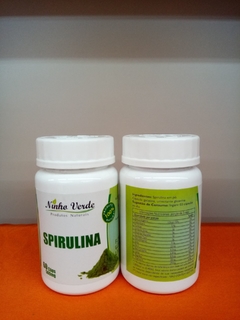 SPIRULINA - NINHO VERDE 60 CAPSÚLAS DE 500mg