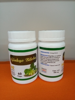 GINKGO BILOBA - NINHO VERDE 60 CAPSÚLAS DE 500mg