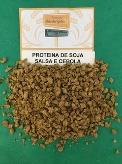 PROTEINA DE SOJA SABOR SALSA E CEBOLA - 100g