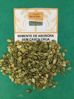 SEMENTE DE ABOBORA S/CASCA CRUA - 100g