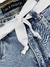 Shorts Jeans com cordão claro Ref: 200712 - MRS. DANNY MODAS