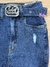 Calça jeans c/ cinto skinny sal e pimenta Ref 200764 - comprar online