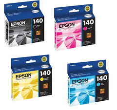Cartuchos de tinta inkjet originales Epson 140 (Delivery Pack 4 colores)