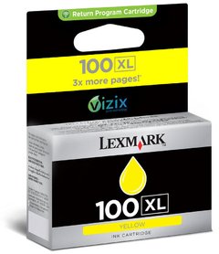 Cartucho de tinta inkjet original Lexmark 100XL - 14N1071