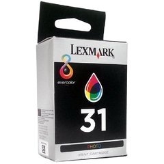 Cartucho de tinta inkjet original Lexmark 31 - 18C0031