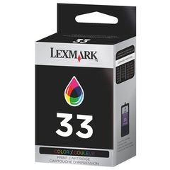 Cartucho de tinta inkjet original Lexmark 33 - 18C0033