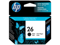 Cartucho de tinta inkjet original HP 26 - 51626A