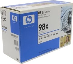 Cartucho de toner original HP 98X - 92298X