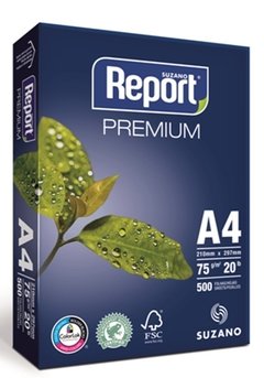 Resma de papel Report A4 75grs.