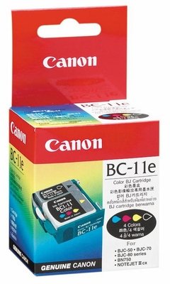 Cartucho de tinta inkjet original Canon BC-11e