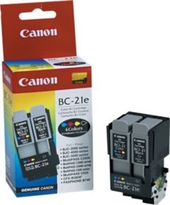 Cartucho de tinta inkjet original Canon BC-21E