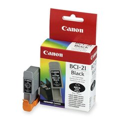 Cartucho de tinta inkjet original Canon BCI-21 negro