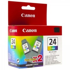 Cartucho de tinta inkjet original Canon 24 color - BCI-24 (doble)