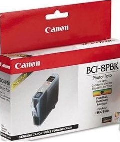 Cartucho de tinta inkjet original Canon BCI-8PBK