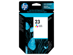 Cartucho de tinta inkjet original HP 23 - C1823D
