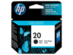Cartucho de tinta inkjet original HP 20 - C6614N