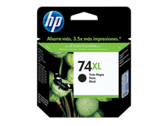 Cartucho de tinta inkjet original HP 74XL - CB336WL