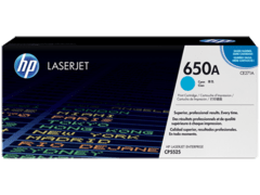 Cartucho de toner original HP 650A - CE271A