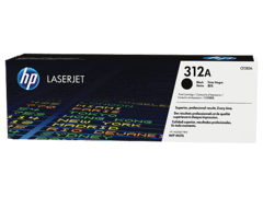 Cartucho de toner original HP 312A - CF380A