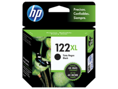 Cartucho de tinta inkjet original HP 122XL - CH563HL