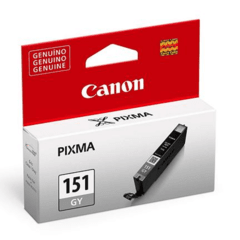 Cartucho de tinta inkjet original Canon 151 - CLI-151GY (Gris)