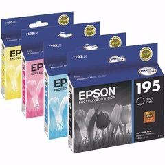 Cartuchos de tinta inkjet originales Epson 195 (Delivery Pack 4 colores)