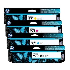 Cartuchos de tinta inkjet originales HP 970 y 971 (Delivery Pack 4 colores)