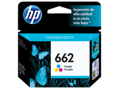 Cartucho de tinta inkjet original HP 662 - CZ104AL