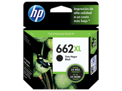 Cartucho de tinta inkjet original HP 662XL - CZ105AL