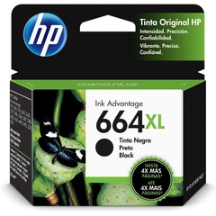 Cartucho de tinta inkjet original HP 664XL - F6V31AL