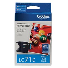 Cartucho de tinta inkjet original Brother LC71C