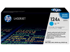 Cartucho de toner original HP 124A - Q6001A