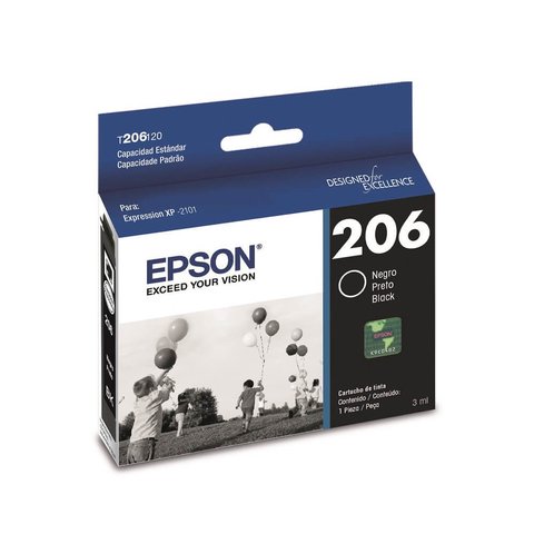 Cartucho de tinta inkjet original Epson 206 - T206120